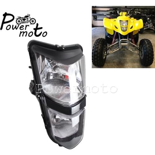 For Kawasaki KFX400 KSF400 ATV Quadsport Headlight Dual Front Running Light for Suzuki LT-Z400 LTZ400 2003-2008 OEM Headlamp