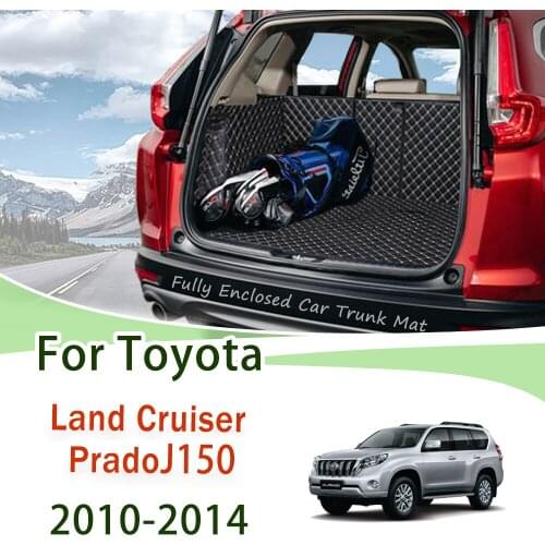 For Toyota Land Cruiser Prado J150 2010 2011 2012 2013 2014 Rear Trunk Mat Trunk Floor Mat Cargo Compartment Car Accessories