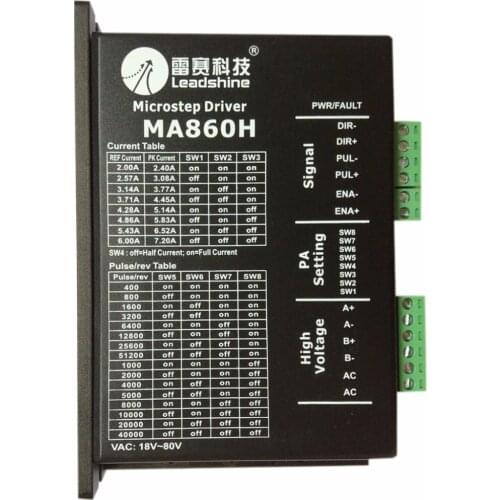 MA860H 2phase CNC Stepper Motor Driver For High-precision Machine 2.4-7.2A