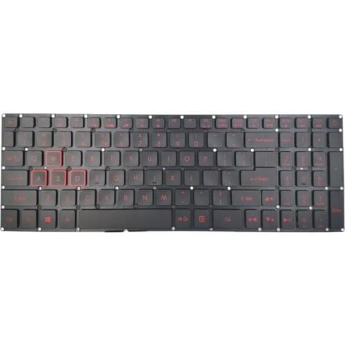 New Laptop Keyboard English Keypad Part Accessory for Acer Nitro 5 AN515-51