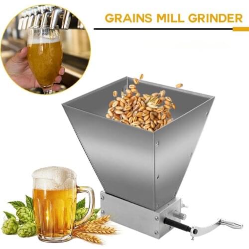 1L Whole Grains Mill Grinder Food Processors Superfine Large Manual Powder Machine Stainless Steel Malt Corn Food Grinder