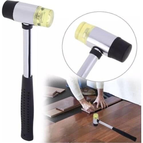 25mm Mini Rubber Hammers Double Face Work Glazing Window Beads Soft Tap Nylon Hammer Mallet Household Installation Hand Tools