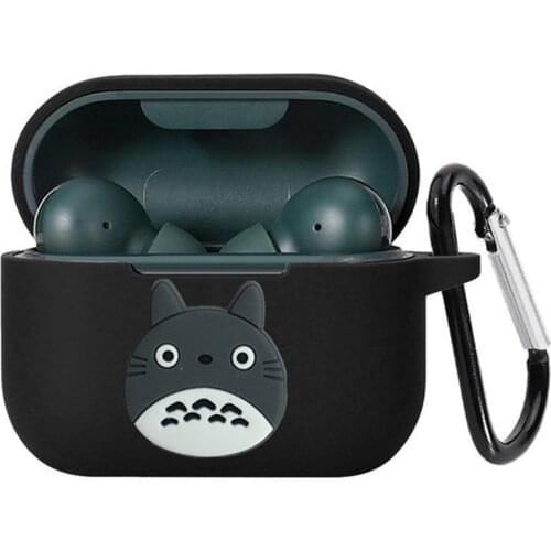 Cartoon Silicone Protective Cover Shell For QCY T10 Anti-fall Earphone Case for QCY T10 Wireless Bluetooth Earphone Accessories