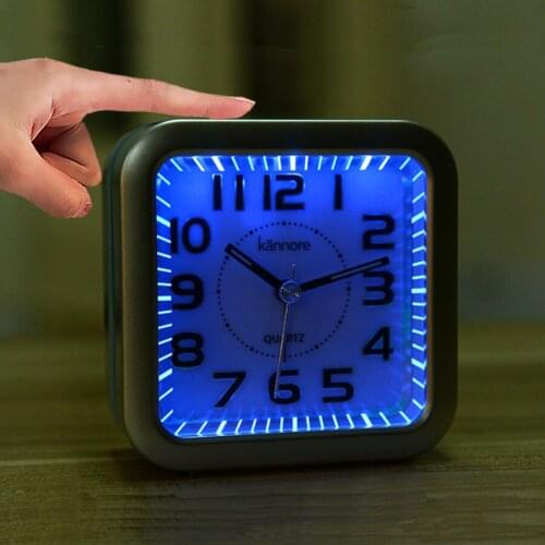 Music Alarm Clock Kids Student Bedroom Wake Up Table Clock Desk Decoration Snooze Nute Table Watch Desk Clock The Best Gift