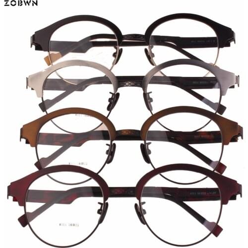 New fashion Round glasses mix wholesale frames glasses women Lunettes fashion Eyewear Optical oculos de grau femininos Spectacle