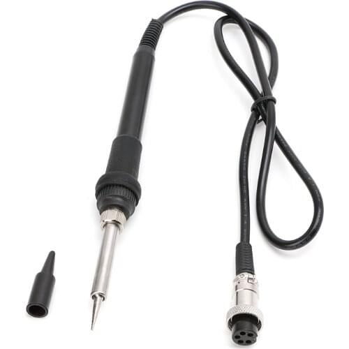 936 Soldering Station Solder Iron Handle 5pin Welding Hot Gun Handle Heat Pencil Welding Repair Tool