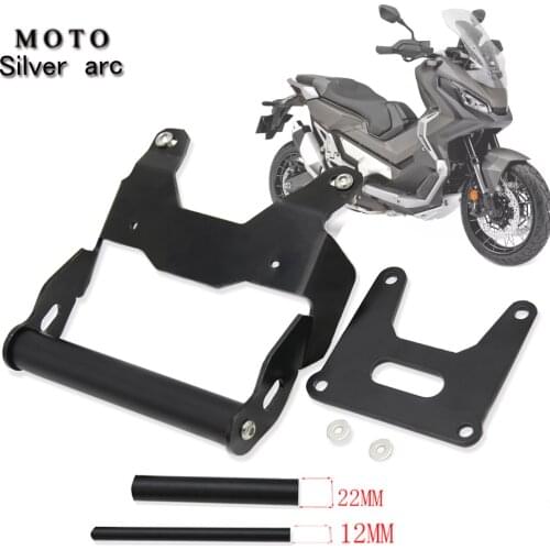 XADV750 Motorcycle Front Stand Holder Smartphone for HONDA X-ADV 750 XADV 2017 2018 2019 GPS Bar Mobile Phone Stand GPS Black