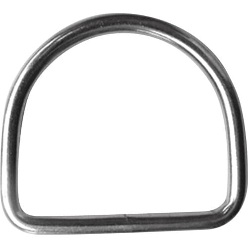 Perfeclan Scuba Diving 316 Stainless Steel D Ring for 5cm Weight Belt Webbing Weight Belt Keeper Scuba Diving Parts