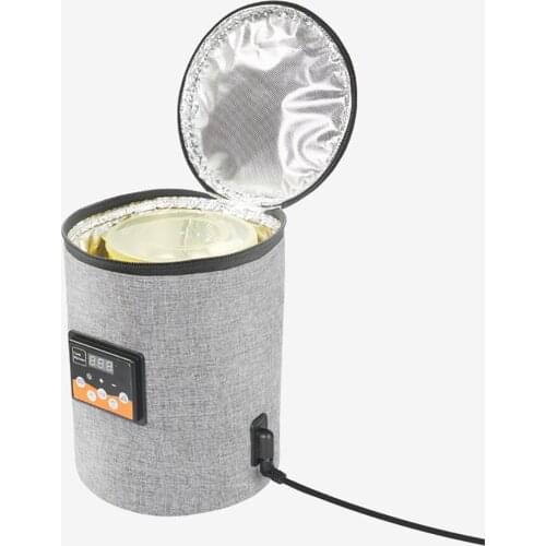 Portable Baby Bottle Warmer Baby Feeding Food Milk Travel Outdoor Cup Warmer Heater In Car Infant Bottle Warmer Insulation Bag