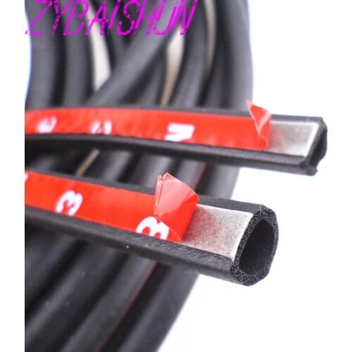 5 Meter large D small D door seal dustproof tape for BMW all series Mercedes-Benz all class Porsche Jaguar Volvo