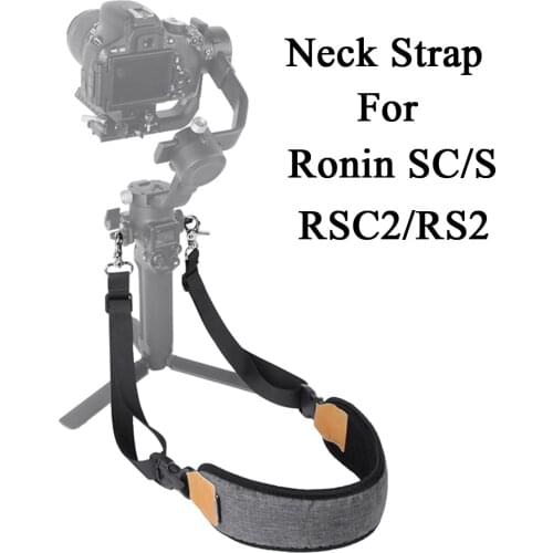 Neck Strap Buckle Lanyard Shoulder Sling for DJI Ronin S/SC//RS2RSC2 Handheld Gimbal Holder Protector Stabilizer Fixed Accessory