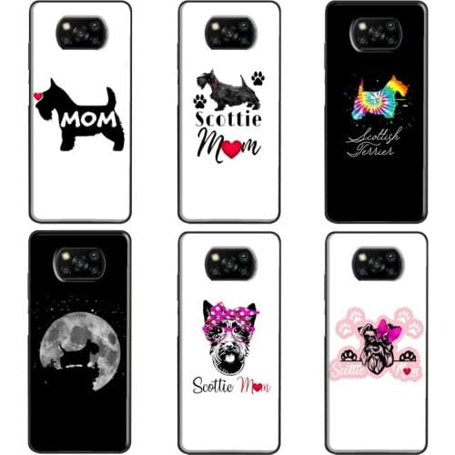 Westie Scottie Scottish Terrier For POCO M3 F1 F2 F3 X3 Pro Case For Xiaomi Mi 11 Lite Ultra Note 10 Mi 10T 9T Pro Coque