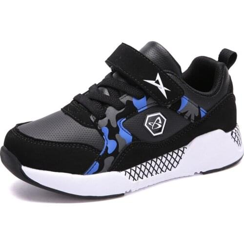 Sport Kids Sneakers Children Shoes For Boys Sneakers Girls Shoes Leather Anti-slippery Autumn Fashion Running Trainers Footwear
