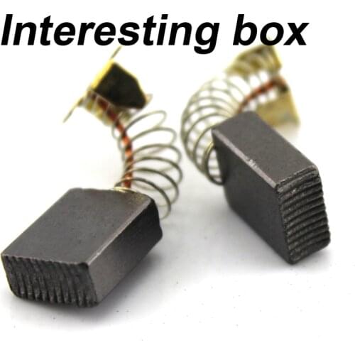 Spring graphite large carbon brush model brush accessories electric drill electric grinder DIY polishing motor tool supplies