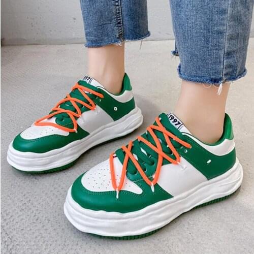 Womens Sneakers Casual Shoes New Wear-resistant Thick Bottom Running Shoes Spring High Quality Vulcanize Shoes Fitness Shoe