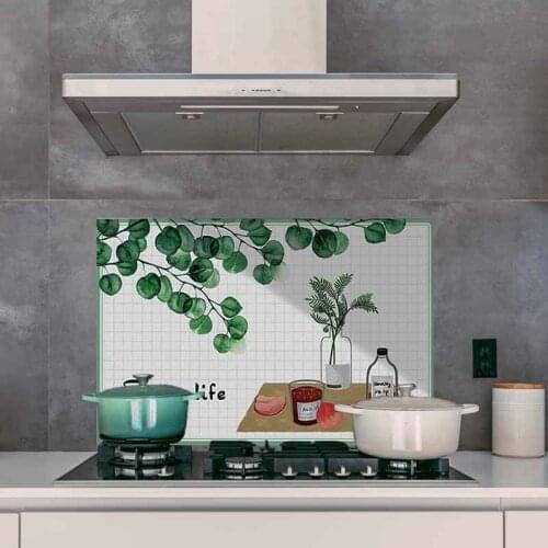 1Pcs 60*90 cm Kitchen Wall Stickers For Smoke Exhaust Foil Oil Sticker Decal Home Decor Art Accessories Bedroom Decor