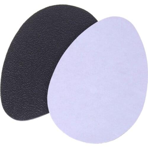 2PCS Anti-Slip Self-Adhesive Shoes Mat High Heel Sole Protector Rubber Pads Cushion Non Slip Insole Forefoot Sticker Insoles