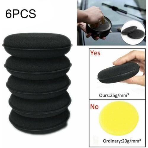 2021 Hot Sale 12pcs High Density Foam Sponge Auto Detailing For Waxing Pad Polishing Best Applicator And O6N5