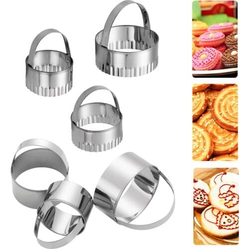 3Pcs/set Cookie Cutters Moulds Stainless Steel Biscuit Mold DIY Fondant Pastry Decorating Baking Kitchen Tools