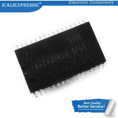 5PCS K6X4008C1F-BF55 SOP-32 K6X4008C1F BF55 TSOP-32 Memory chips 512Kx8 bit Low Power full CMOS Static RAM