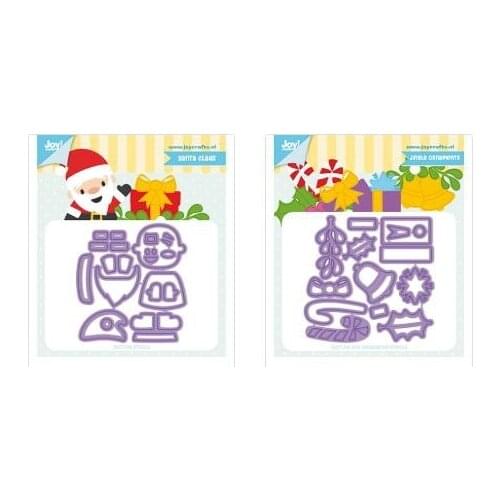 AliliArts Metal Cutting Dies Santa Claus & decoratio diy Scrapbooking Photo Album Decorative Embossing PaperCard Crafts Die 2020