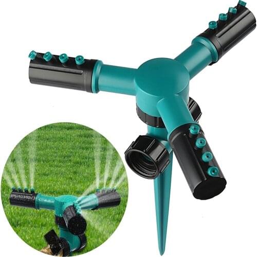 Automatic Rotary Lawn Sprinkler 360 Rotary Garden Water Lawn Irrigation Yard Irrigation Tool
