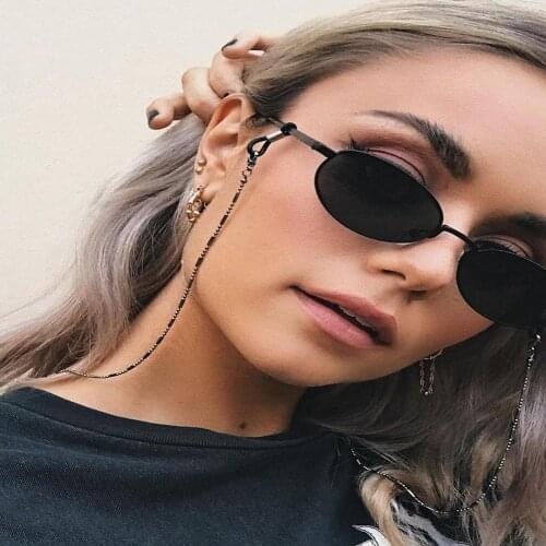 New arrival Jesus cross glasses decoration chain 2020 ladies fashion simple sunglasses anti-lost chain ladies party gift