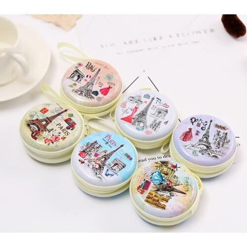 Case of Headphones Storage Bag Wallet Keys Holder Case Zipper Coin Purses Organnizer Box for Earphone Headphone Earbuds