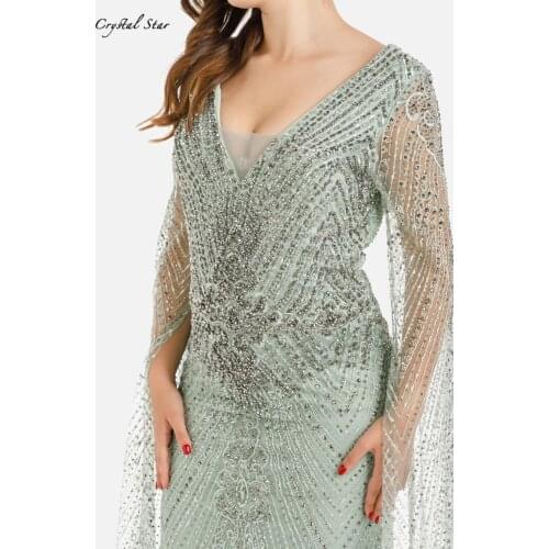 Crystal Star Women's Dresses With A Train