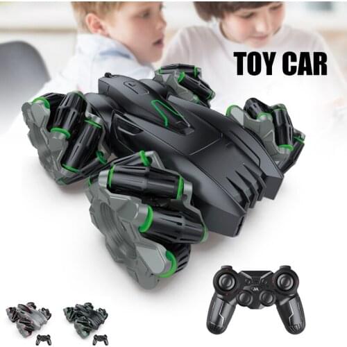 RC Stunt Car 3D Rotating Drift Telescopic Stunt Car Climbing Drift Deformation Buggy Car Flip Kids Robot Electric Toy MC889
