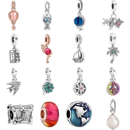 Fashionable 925 Sterling Silver DIY Bracelet Can Choose A Variety Of Bead Combinations As A Gift For Girls