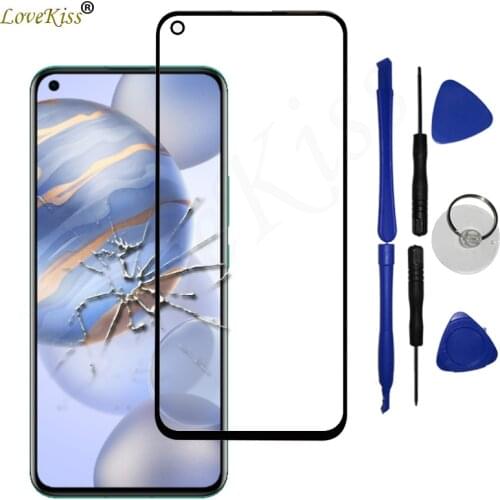 Front Panel For Huawei Honor 10 Lite 20 30 30S Touch Screen Outer Glass Lens Cover No LCD Display Digitizer Sensor Repair Parts