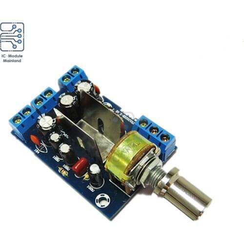 TEA2025B Mini Audio Amplifier Board Dual Stereo 2.0 Channel Amplifier Board For PC Speaker 3W+3W 5V 9V 12V CAR
