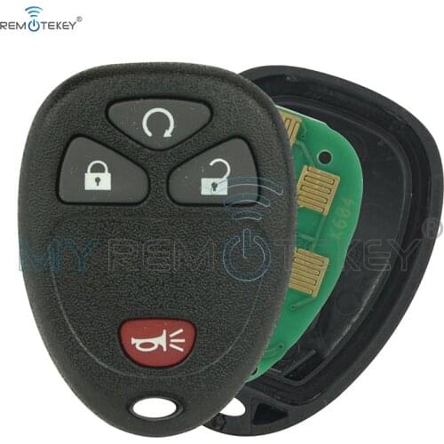 Remtekey 4 button 315Mhz KOBGT04A remote Fob for Chevrolet Buick Pontiac 2005 2006 2007 2008 2009 2010 2011
