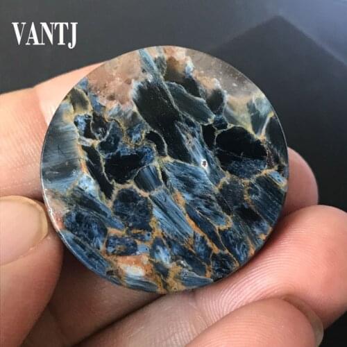 VANTJ Real Natural Blue Yellow Pietersite Chatoyant Gemstone Jewelry For Women Man Party Wedding Gift Free Ship
