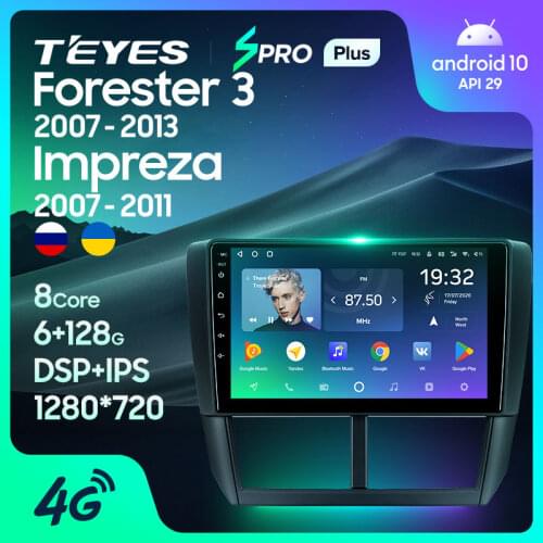 TEYES SPRO Plus For Subaru Forester 3 SH 2007 - 2013 For Subaru Impreza GH GE 2011 Car Radio Player Navigation No 2din 2 din dvd
