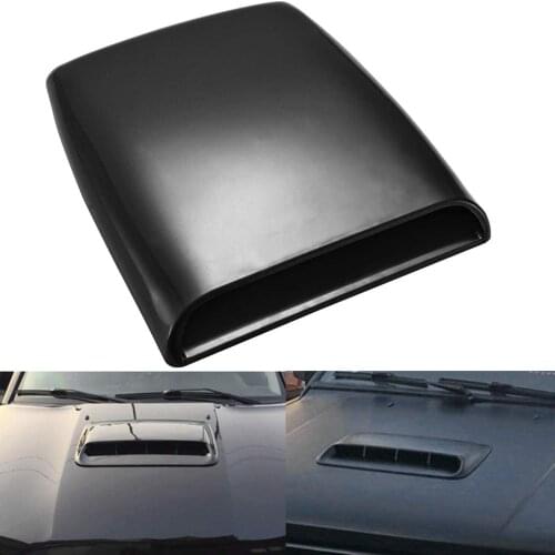 Universal Car Decorative Air Flow Intake Hood Scoop Vent Turbo Bonnet Cover Car Styling Air Outlet Cover