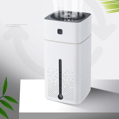 USB Air Humidifier Household Adjustable Fog Large Capacity Humidificador Diffuser Essential Oil Air Purifying Mist Maker 1000ML