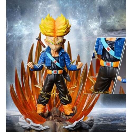 Presale [Yihong] TM Studio Explosive Trunksa WCF Scale Light-Up GK Limited Edition Handmade Resin Statue Figure Model