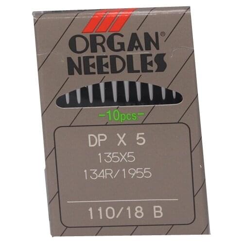 1Pack Dpx5 90/14 Clothing Set Organ Sewing Machine Needles 135x5 134r /1955 Organ Needle DP*5