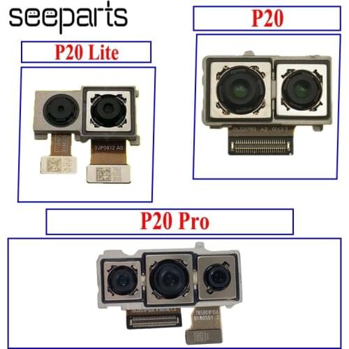 100% Tested For Huawei P20 Pro Front Camera Flex Cable P20 Pro Rear Camera Replacement Parts For Huawei P20 Lite Back Camera