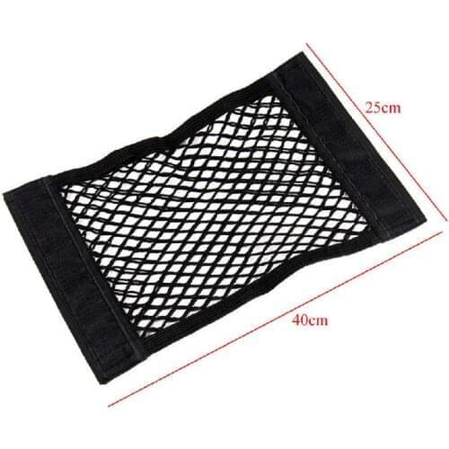 2021 New Car Back Rear Trunk Seat Elastic String Net Mesh Storage Bag Pocket Cage