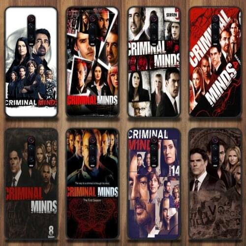 Criminals Minds Phone Case Cover for Redmi note 4 4 5 5A 6 Pro 7 8 8T Pro 9Pro Max case