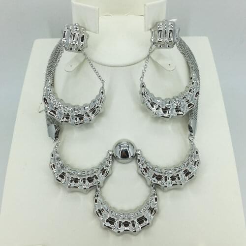 Summer dresses for women gold necklace earrings collection fashion Nigeria wedding African pearl jewelry collection Italian wome