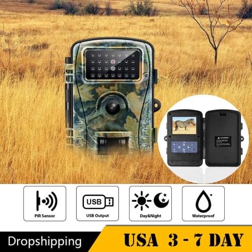 Outdoor Hunting Camera HD Waterproof Monitoring Infrared Heat Sensing Night Vision Wild Animal Detector Trail Camera