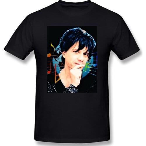 Nicolas Sirkis Indochine Mens Basic Short Sleeve T-Shirt R145 Vintage Tees USA Size