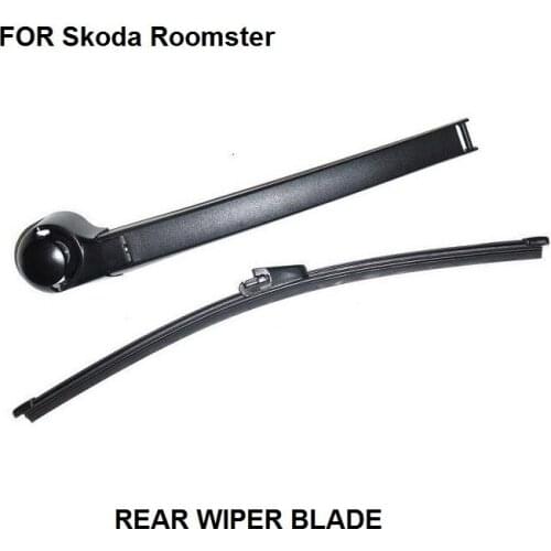 For Skoda Roomster 5J 2006-2014 MPV Rear Window Windshield Wiper Arm+Blade Set New