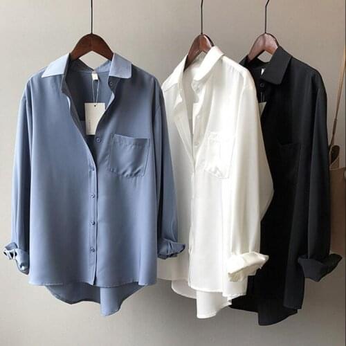 VGVYJLGFV Black And White Blouses