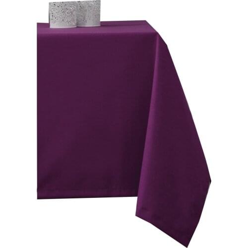 Zeren Home Purple Color Carefree Table Cloth 170x500 cm