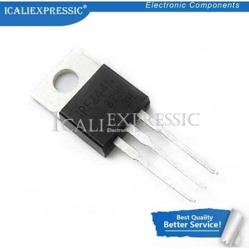 10PCS IRFZ44N IRFZ44 IRFZ44NPBF MOSFET MOSFT 55V 41A 17.5mOhm 42nC TO-220 new original In Stock